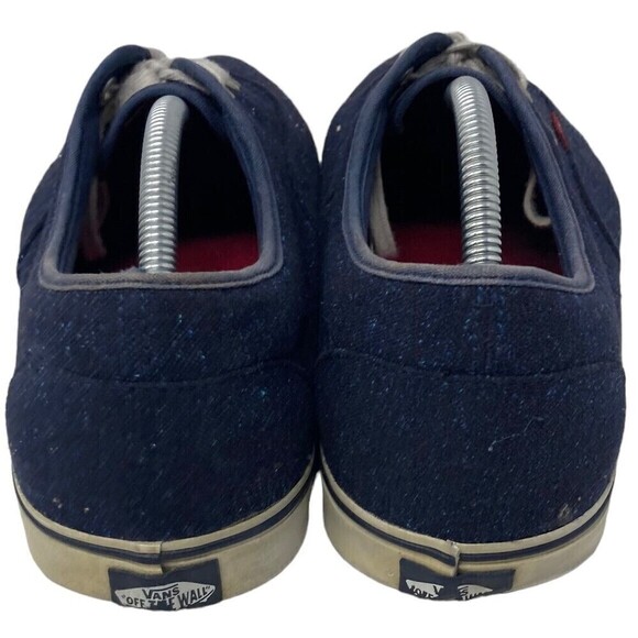 Vans Authentic Classic Sneakers Mens US Size 12 Canvas Shoes Flecked Blue - Picture 6 of 8